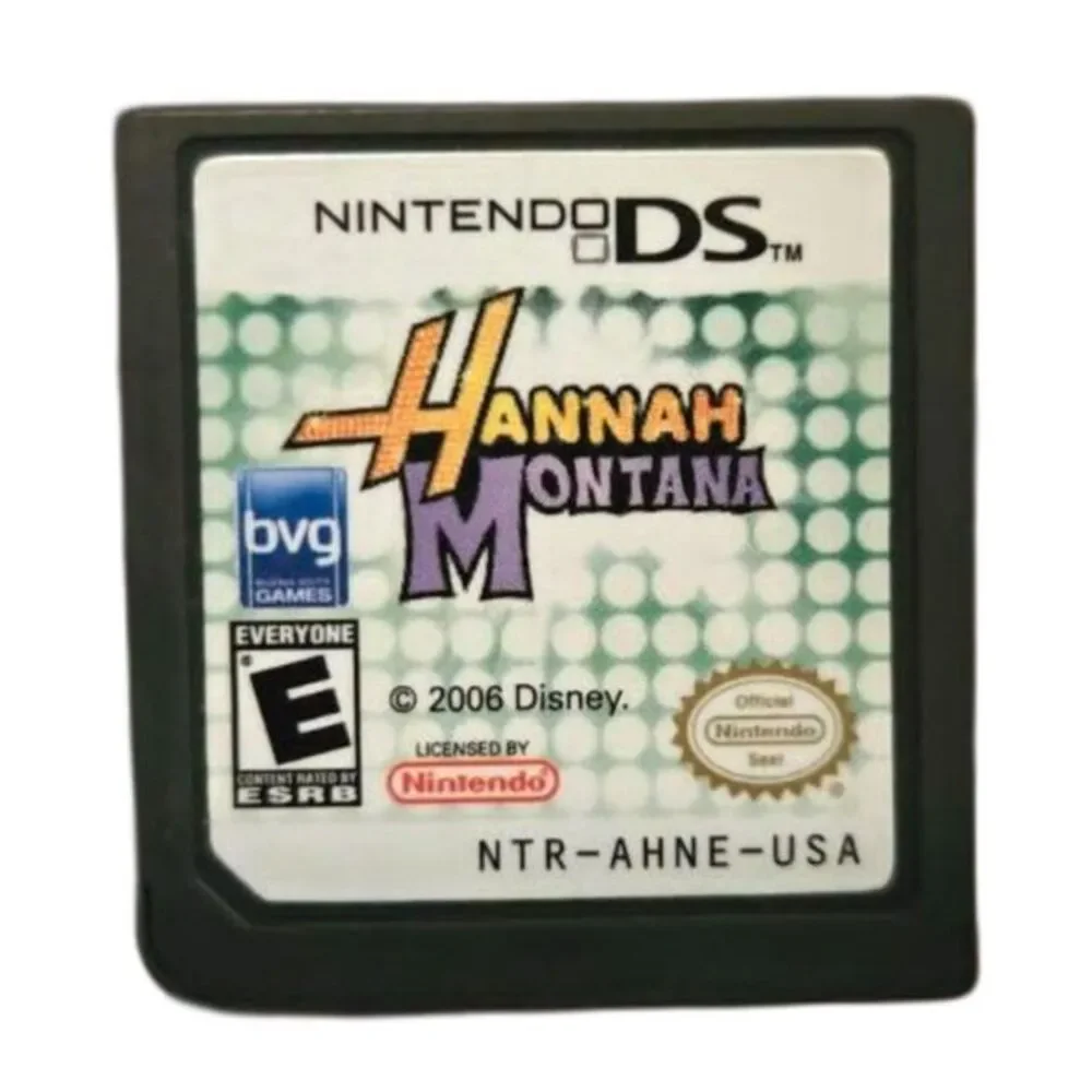 Hannah Montana Nintendo DS 3DS CIB w/Manual & Poster Tested